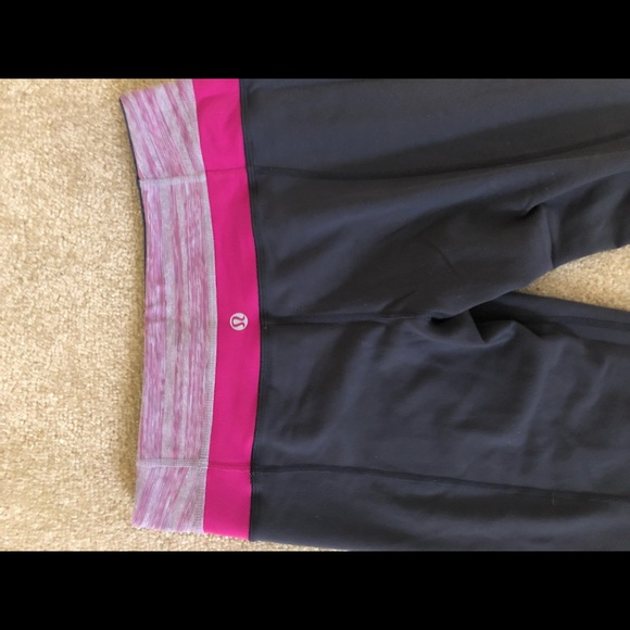 Lululemon dark gray reversible bootcut leggings 4 - Picture 3 of 3